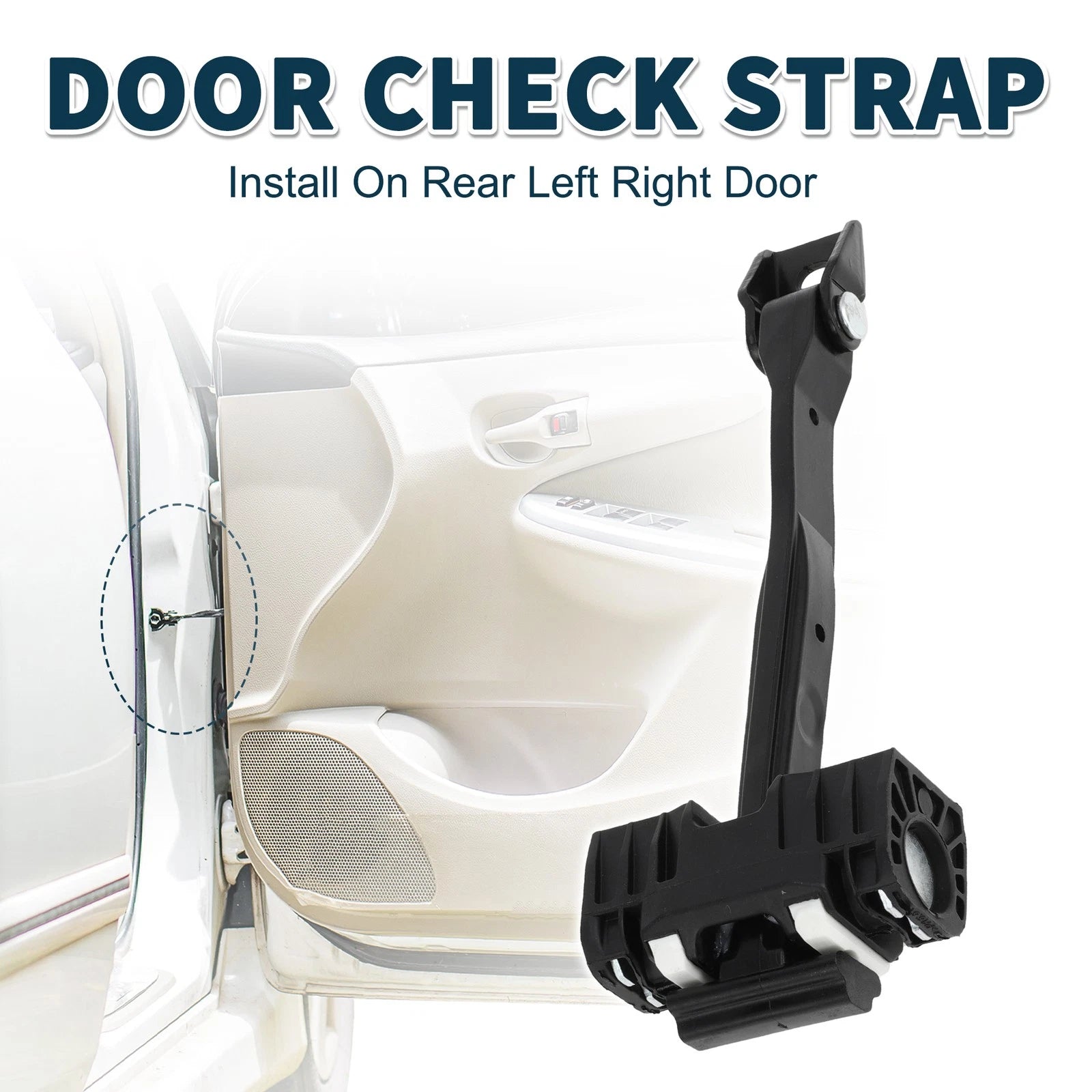 Door Check Strap Stopper No.81A837249 for Audi Q2 (2016–2021)