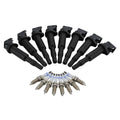 Set of 8 Ignition Coils for BMW F07 F10 F12 550i 4.4L V8 (2011–2017)