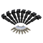 Set of 8 Ignition Coils for BMW F07 F10 F12 550i 4.4L V8 (2011–2017)