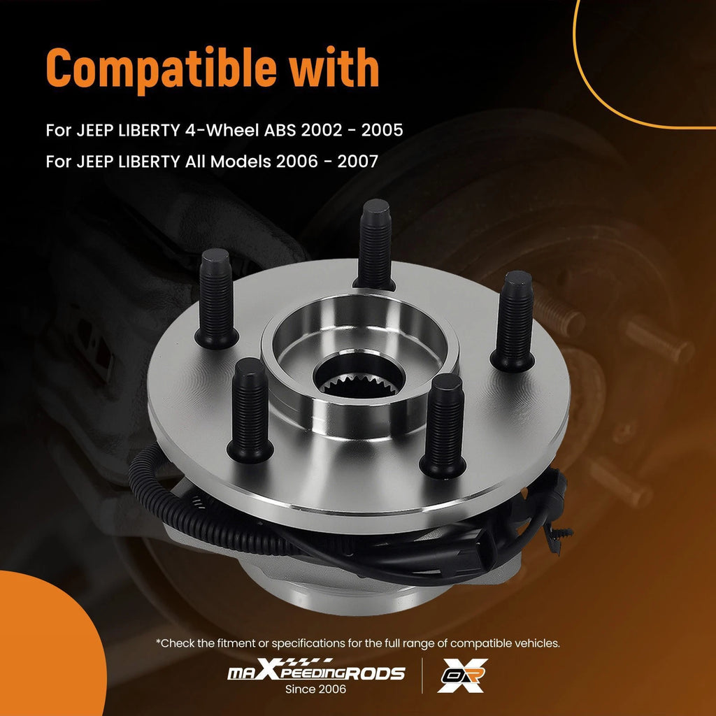 Driver Side Wheel Hub Assembly for Jeep Liberty (2002-2007) with ABS