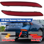 Red LED Rear Reflector Light Brake Driving Lamp for Honda Accord (2023–2023)