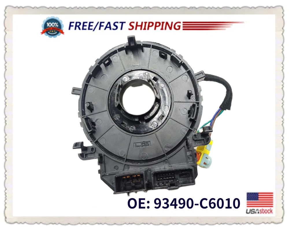 Steering Wheel Clock Spring for Kia Sorento (2016–2018) 93490C6010