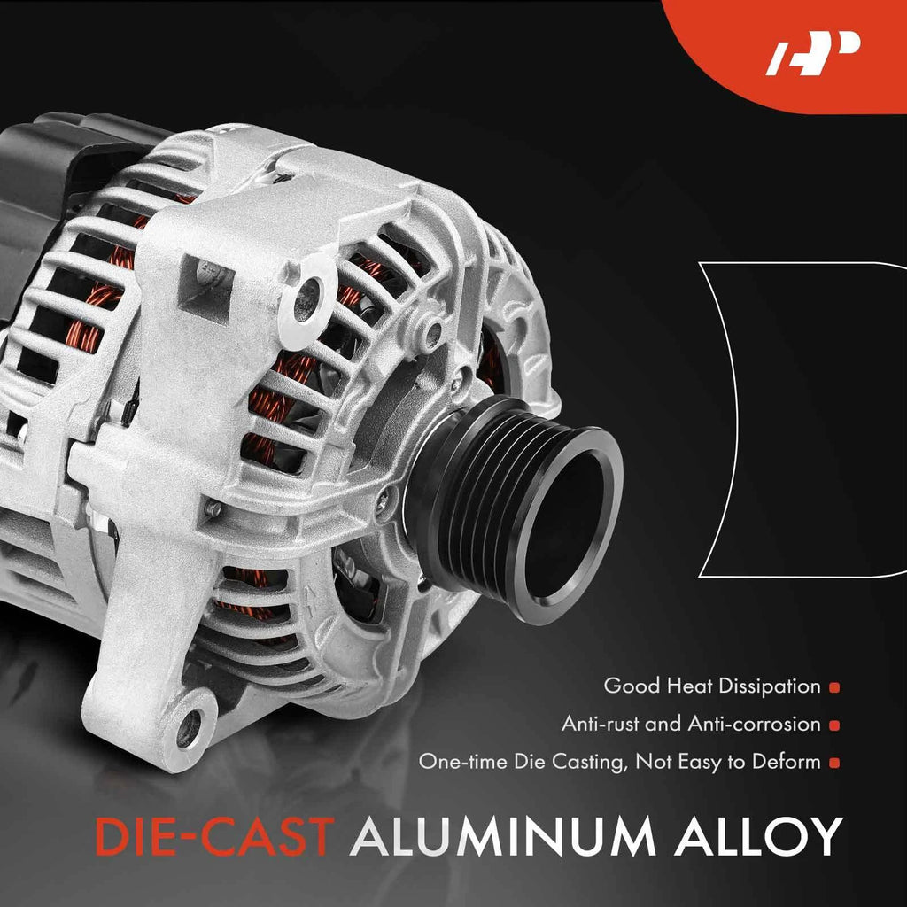 Alternator for BMW 320i 325i 325xi 330i 325Ci 330Ci 330xi (2001–2006)
