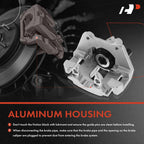 Pair Rear Brake Calipers for BMW E46 330Ci 330i (2001-2006)