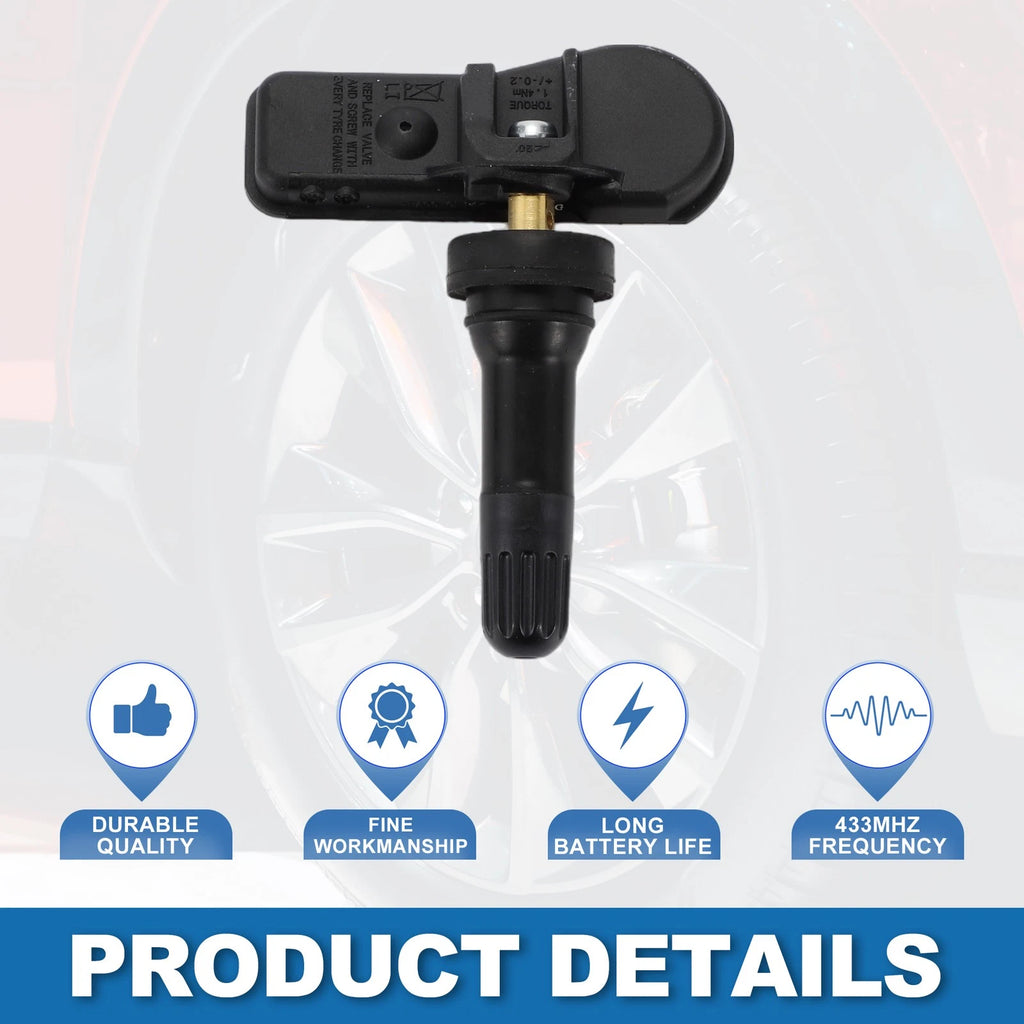 Tire Pressure Sensor for Hyundai Santa Fe (2019–2023) 433MHz No.52933C1100