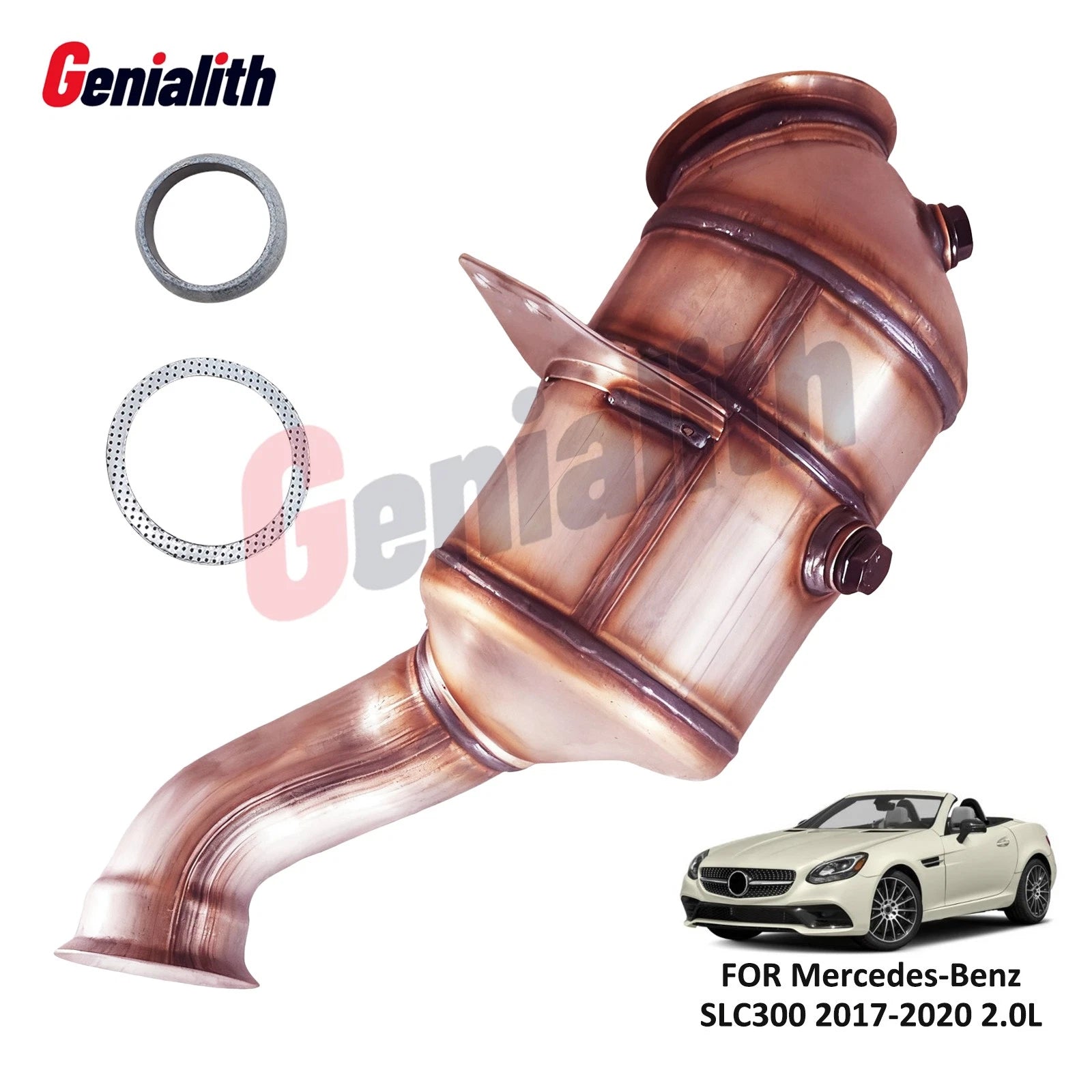 Front Catalytic Converter for Mercedes-Benz SLC300 (2017–2020)