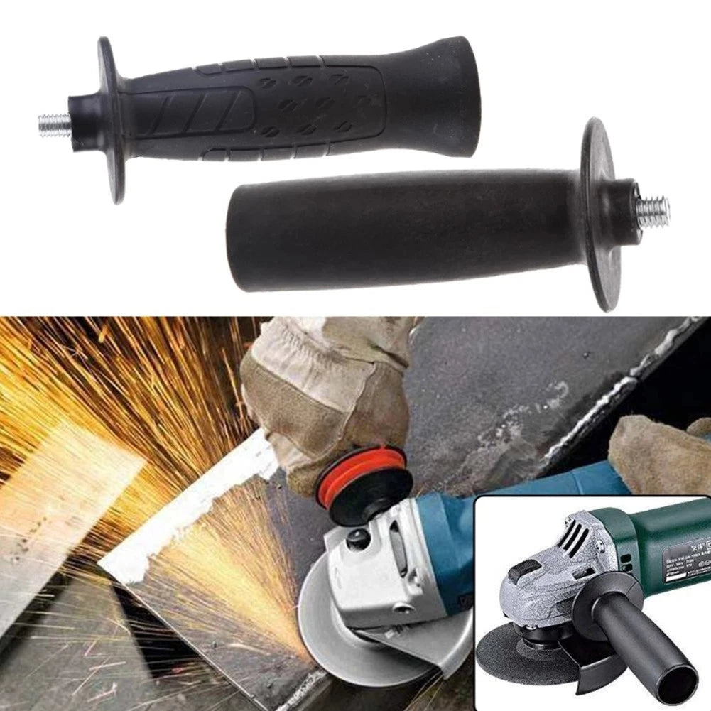 Side Handle for Angle Grinder M8 134mm Plastic Handle 8mm/10mm Black