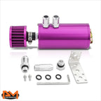 Aluminum Engine Catch Reservoir Breather Tank with Air Filter for