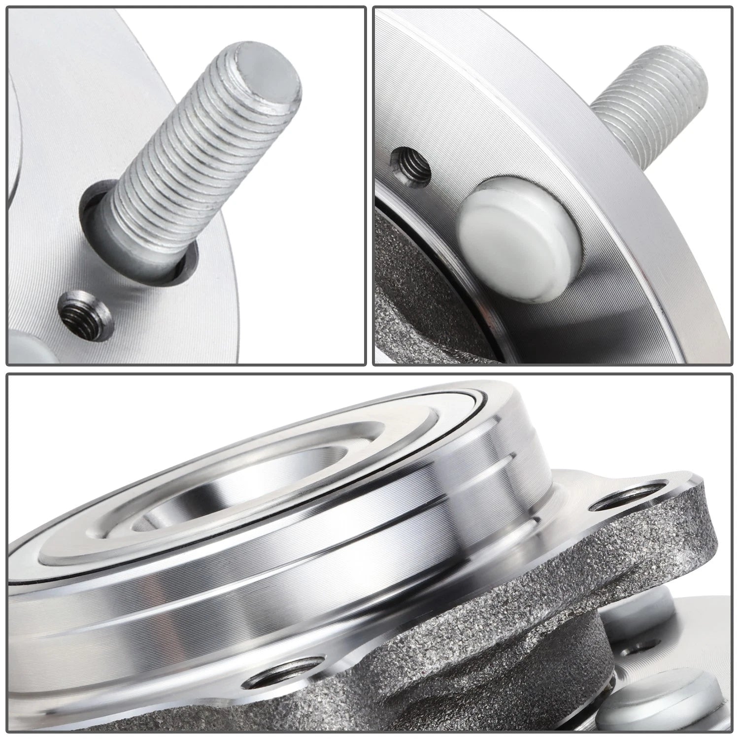 Set of 2 Wheel Bearings & Hubs for Mitsubishi Galant/Eclipse (2004–2012)