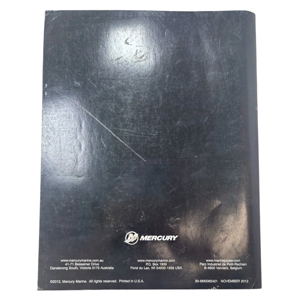 Service Manual for Mercury 2.5/3.5 FourStroke (2012) 90-8M0065421