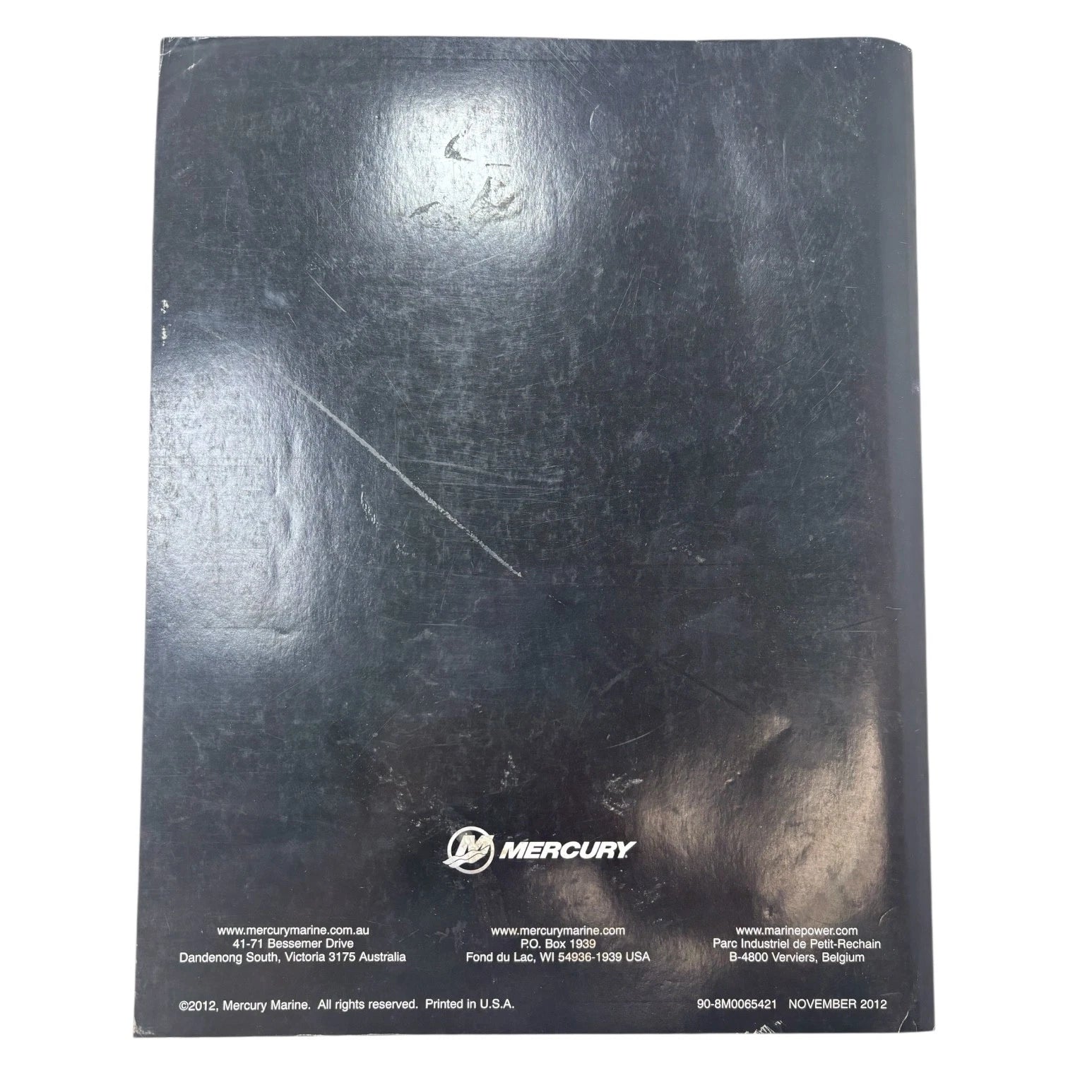 Service Manual for Mercury 2.5/3.5 FourStroke (2012) 90-8M0065421