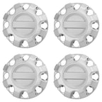 Set of 4 Chrome Wheel Center Hub Cap Covers for Ford F250 F350 (2017–2022)