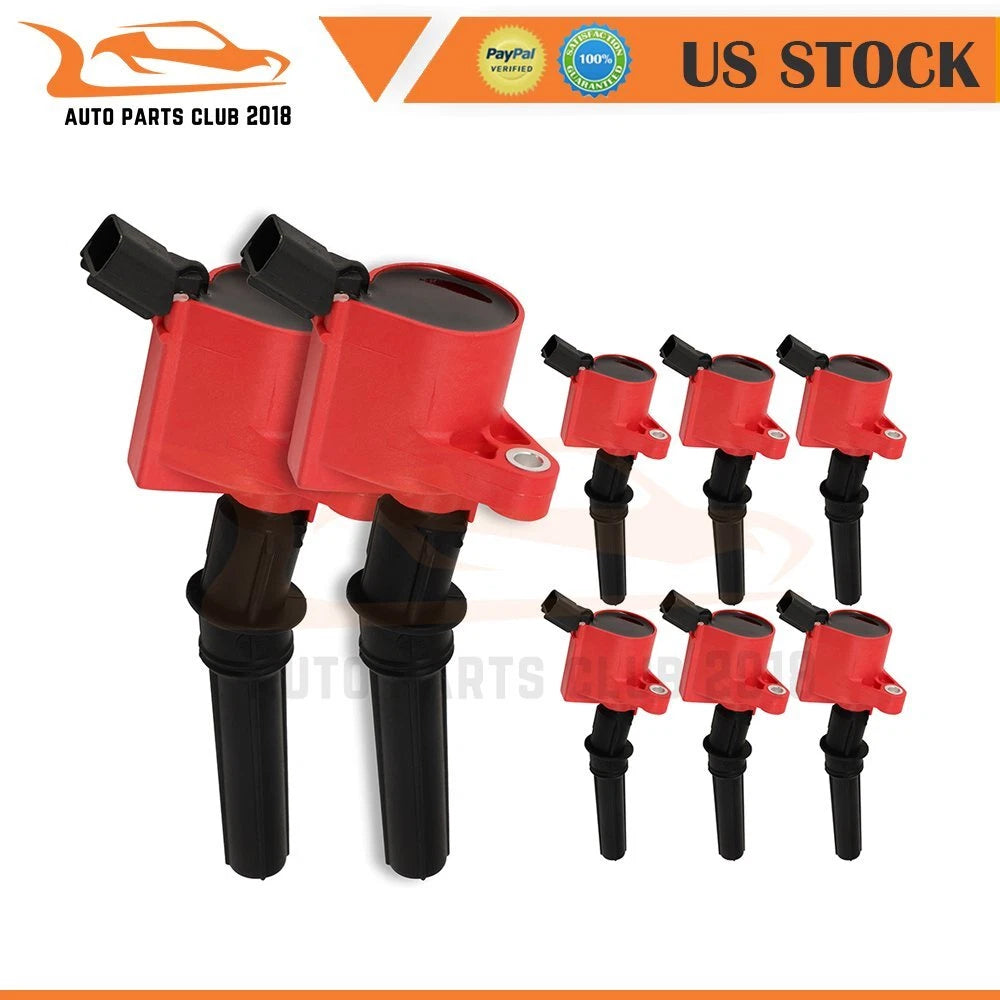 Set of 8 Ignition Coils for Ford F-150 5.4L (1997–2003)