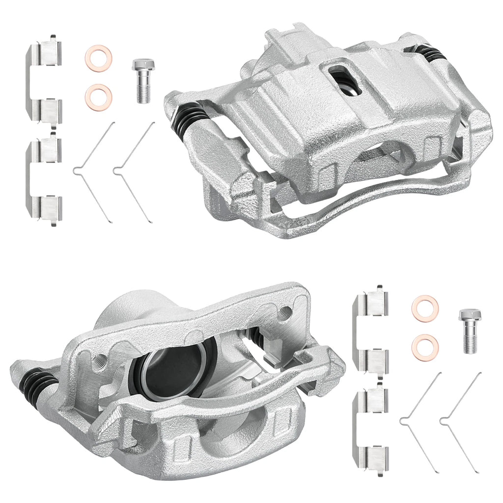 Front Side Brake Calipers for Honda Civic 2012–2015 1.8L (With Bracket)