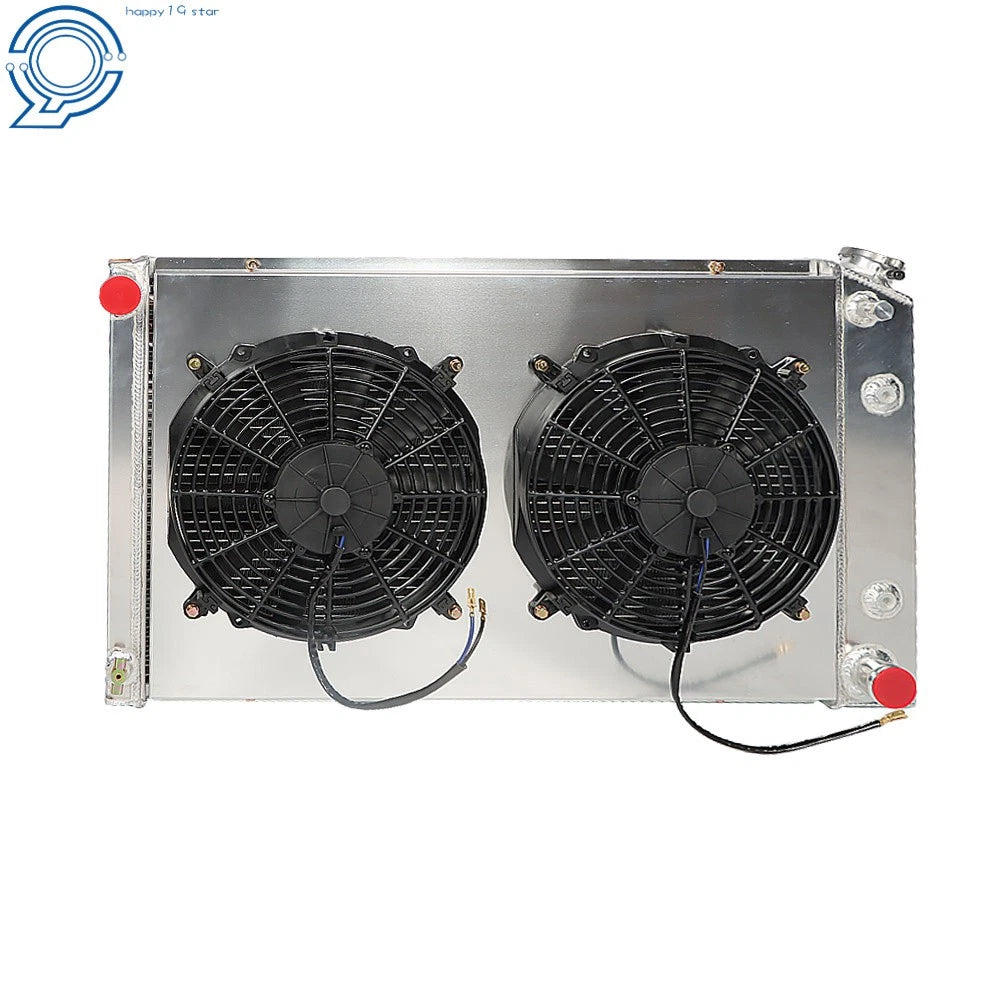 3 Row Radiator with Shroud Fan for Chevy Camaro Monte Carlo (1970–1987)