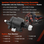Ignition Switch Housing for Harley Electra Road Street Tri Glide (2014–2023)