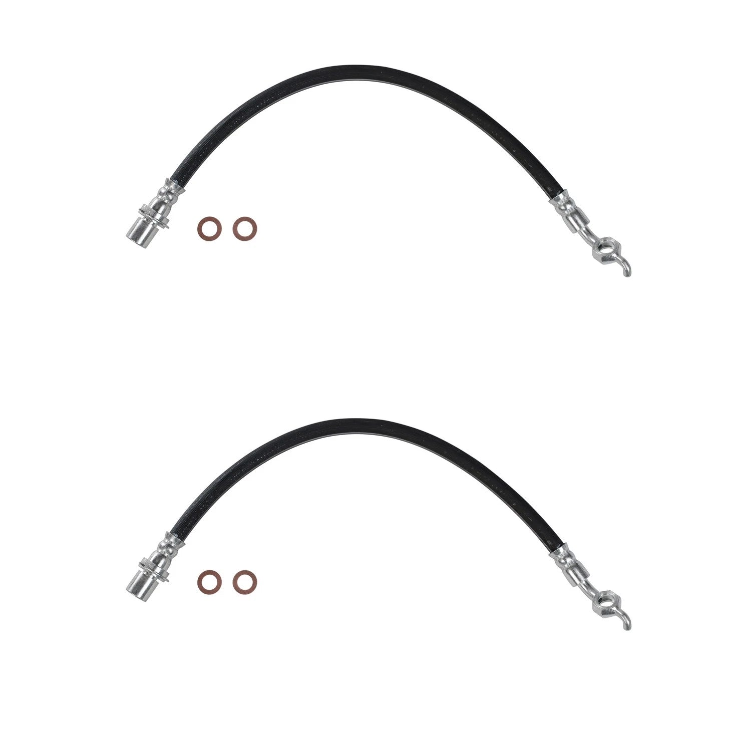 Set of 2 Rear Brake Hydraulic Hoses for Lexus LS400 LS430 (1990–2006)
