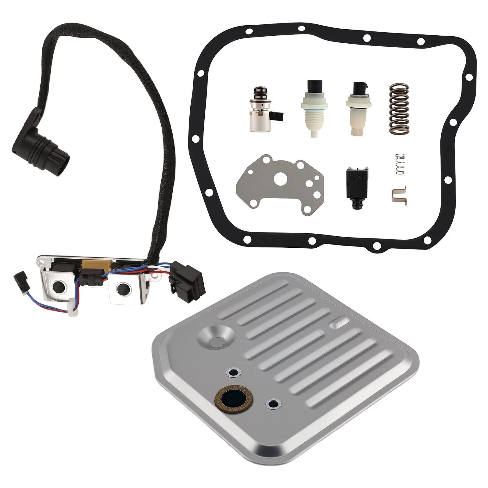 Transmission Solenoid Sensor Filter Set for Dodge Jeep 46RE 47RE (2000–up) 4617210