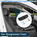 Sunglasses Case for BMW X1 (2010 - 2024) Eyeglasses Holder Storage Box Black