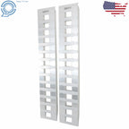 84" x 15" Aluminum Ramps for Truck Car Auto Trailer (6000 lbs Capacity)