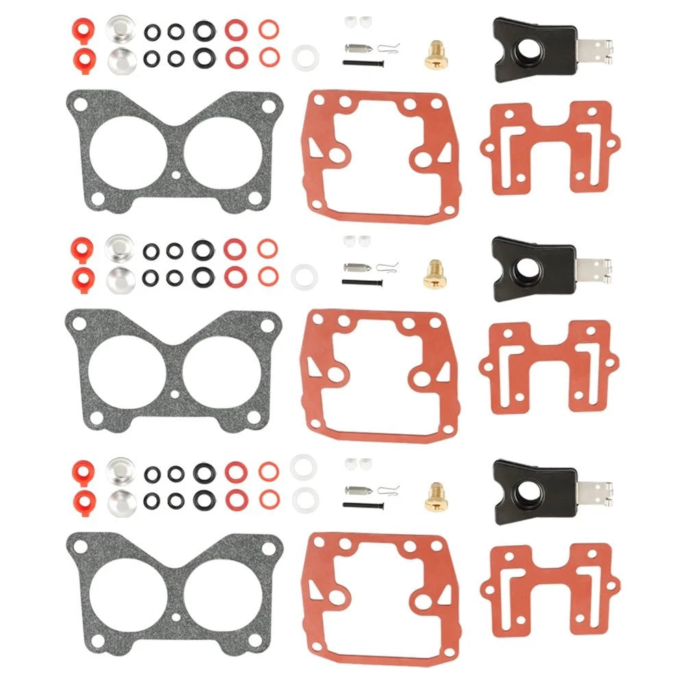 Carburetor Rebuild Kit for Johnson Evinrude Triple V6 (150–200)