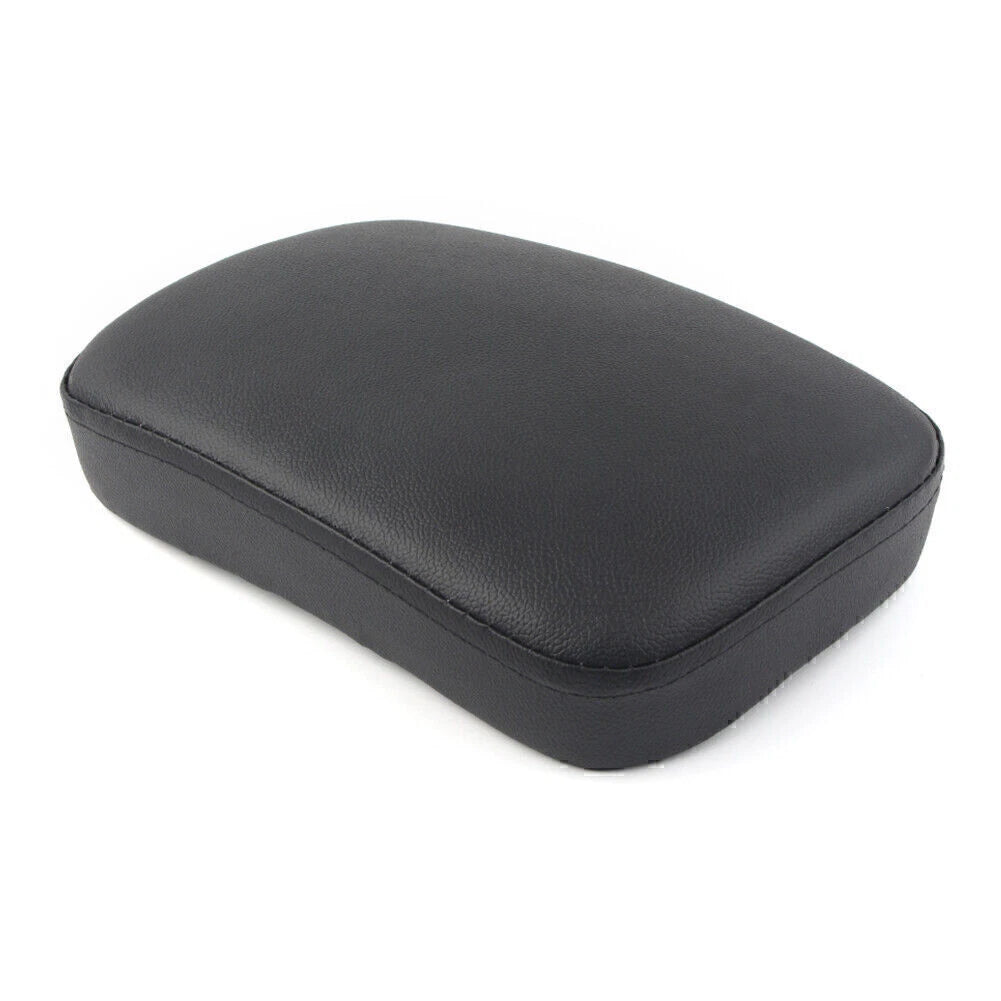 6 Suction Cup Rear Pillion Passenger Pad Seat for Harley Bobber Chopper