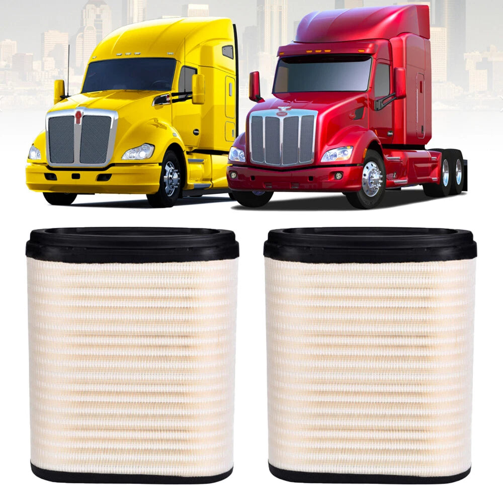 2X Engine Air Filter D37-1061 for Kenworth T680 & Peterbilt 579 (2023)