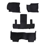 Set of 4 Floor Mats for Chevrolet Suburban GMC Yukon XL (2021–2025) Black TPE Waterproof