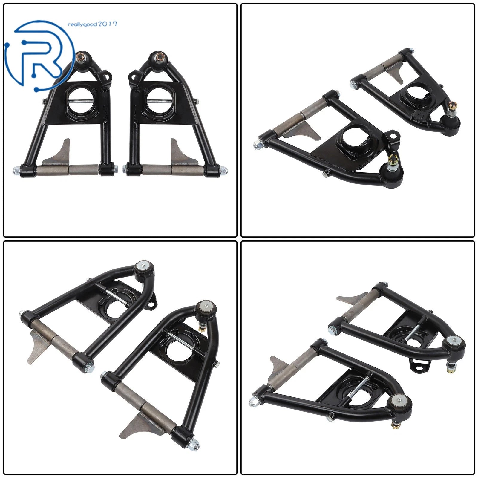 2X Front Suspension Lower Tubular Control Arms for Ford Mustang II (1974–1978)