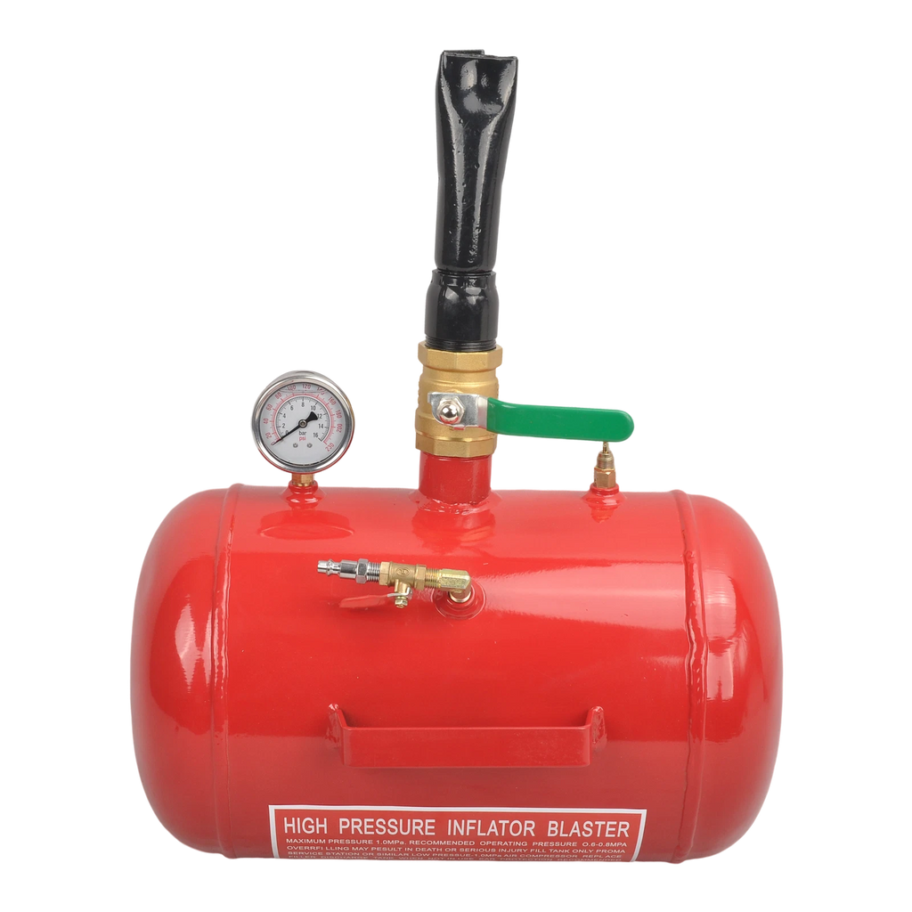 5 Gallon Air Tire Bead Seater Blaster Tool 145psi Red