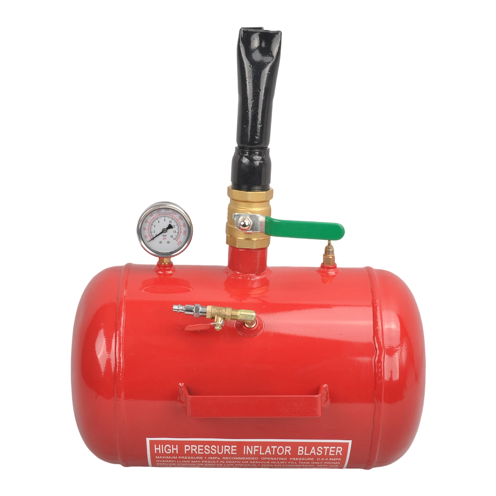 5 Gallon Air Tire Bead Seater Blaster Tool 145psi Red