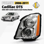 HID/Xenon Headlight for Cadillac DTS (2006–2011) Driver Side Projector