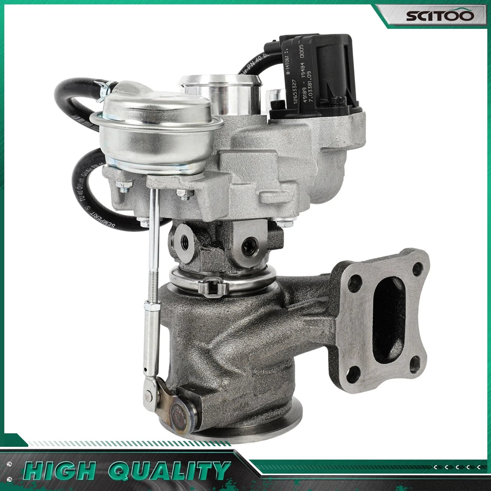 Turbocharger w/Gasket for Chevy Malibu (2016–2023) L LS LT 1.5L L4 BM70