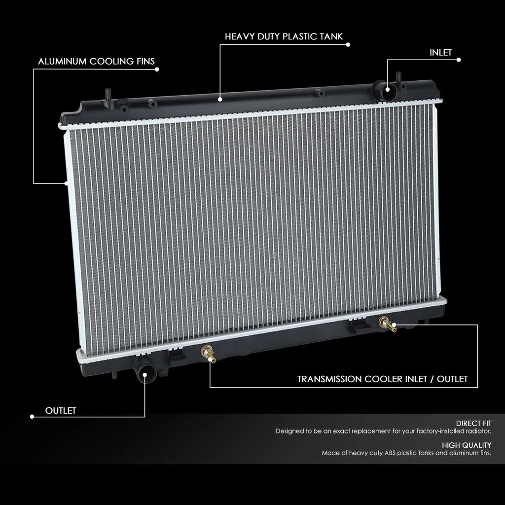 Cooling Radiator for Nissan 350Z (2007–2009) DPI 13038 Aluminum Core