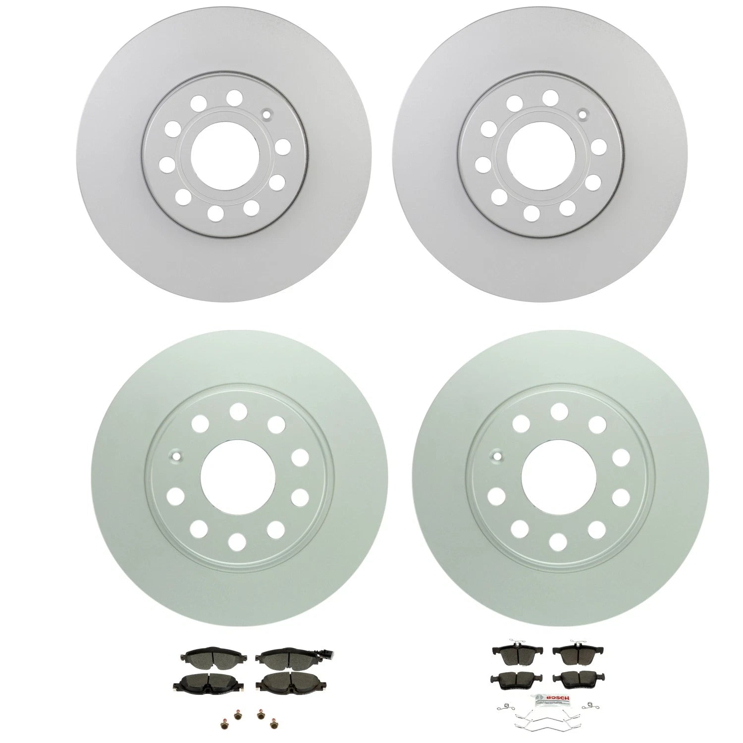 Bosch QuietCast Brake Pad Kit for Audi A3, Volkswagen e-Golf (2015–2020)