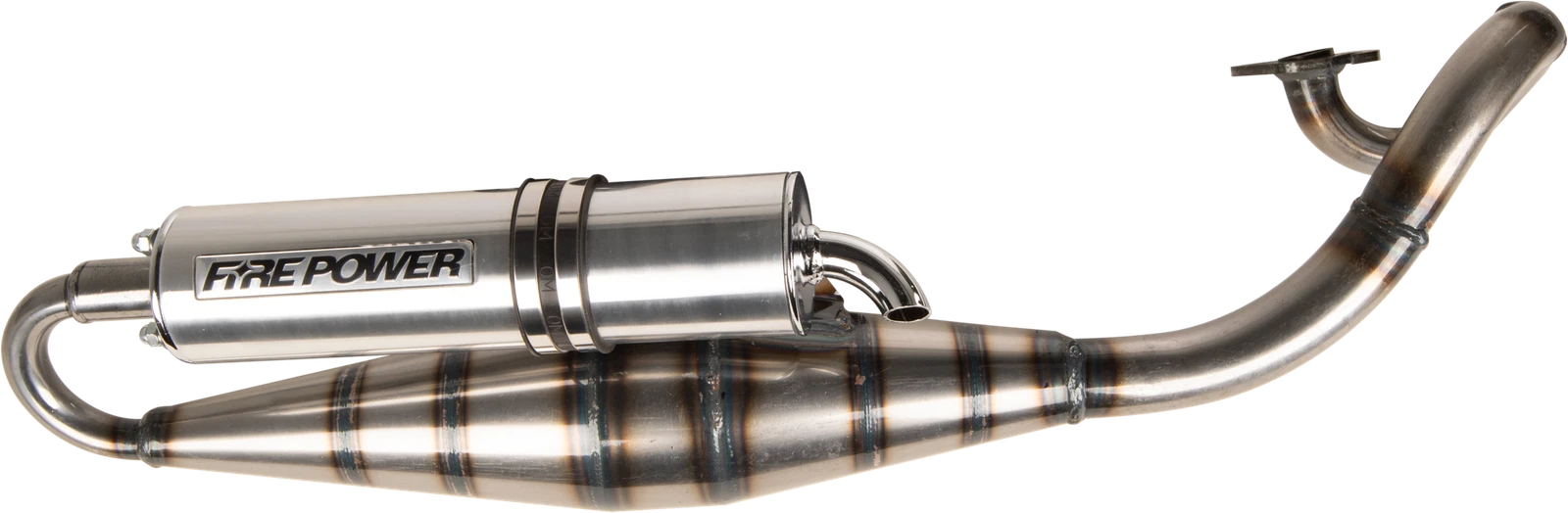 Stainless Steel Exhaust System for Yamaha YW50 Zuma (2002–2010)