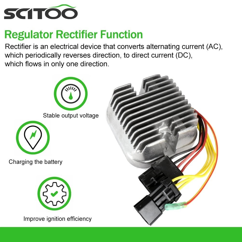 Rectifier Regulator for Polaris Ranger 500 700 4X4 6X6 (2000–2014) 4011925 4012384
