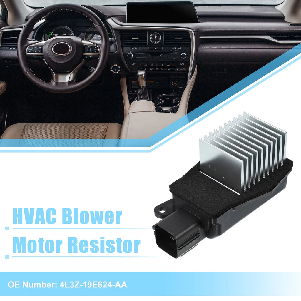 HVAC Heater Blower Motor Resistor for Ford F-150 (2004–2008) No. 4L3Z-19E624-AA