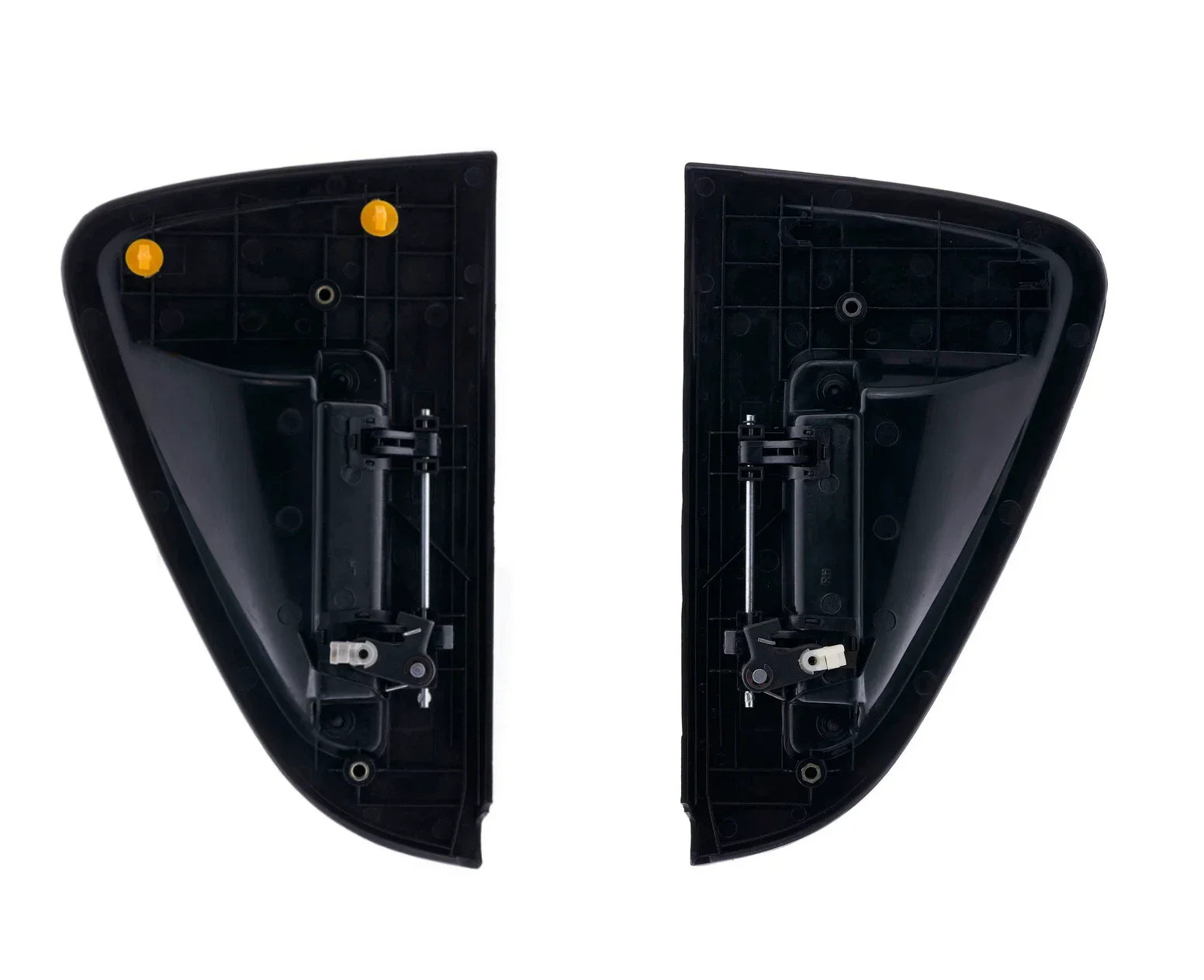 2 x Black LH+RH Outer Door Handle for Holden Barina Spark MJ (2011–2016)