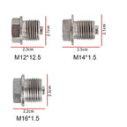 Magnetic Oil Drain Nut with Copper Washers for Automotive Applications
