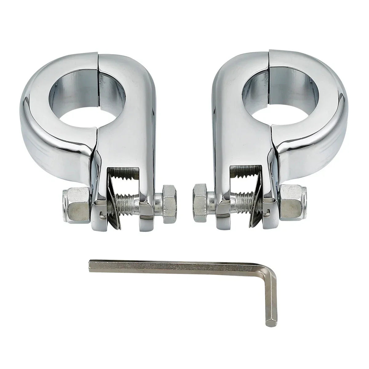 1.25" Highway Foot Pegs Mounts for Harley, Yamaha, Honda