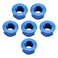 Rear Sprocket Nut Kit M10x1.5mm Blue for Aprilia RSV RSV4 1000R (2004–2016)