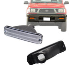 Set of 2 Chrome Front Bumper Turn Signal Lamps for Toyota Tacoma