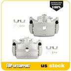 Set of 2 Front Brake Calipers with Bracket for Honda CR-V (2012–2016)
