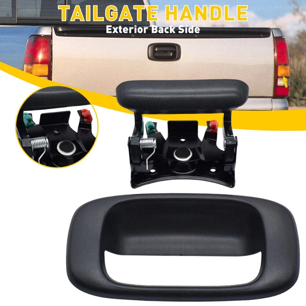 Tailgate Handle and Bezel for 1999-2007 Chevy Silverado 1500 GMC Sierra