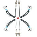 4X O2 Oxygen Sensor for GMC Sierra 1500 (2003–2005) 234-4668 15284