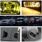 Fog Lights for Cadillac Escalade (2002–2006) OE Style Amber Lens Pair