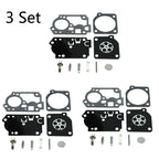 3X Carburetor Diaphragm Kit for Zama RB-156 C1U-W43 C1U-W45 Poulan BVM210VS