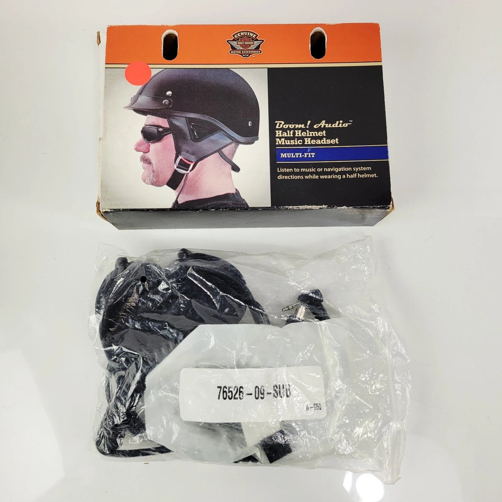 Boom! Audio Half Helmet Music Headset for Harley-Davidson (2009–2009)
