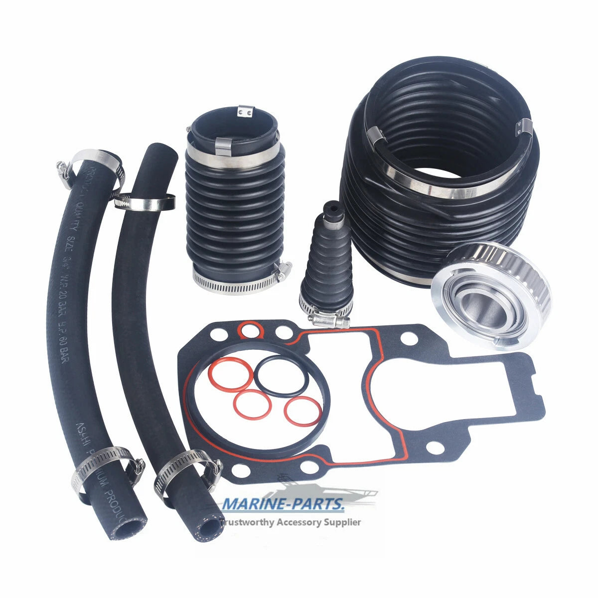 Exhaust Bellow & Shift U-Joint for Mercruiser R/MR/Alpha One Gen 1 (1973–1990)